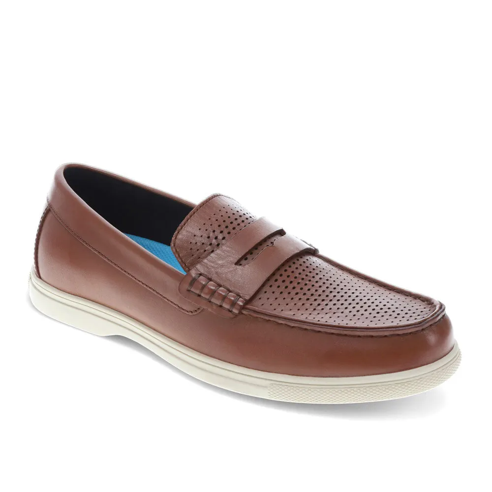 Dockers Mens Bellwood Genuine Leather Dress Casual Slip On Loafer Shoe