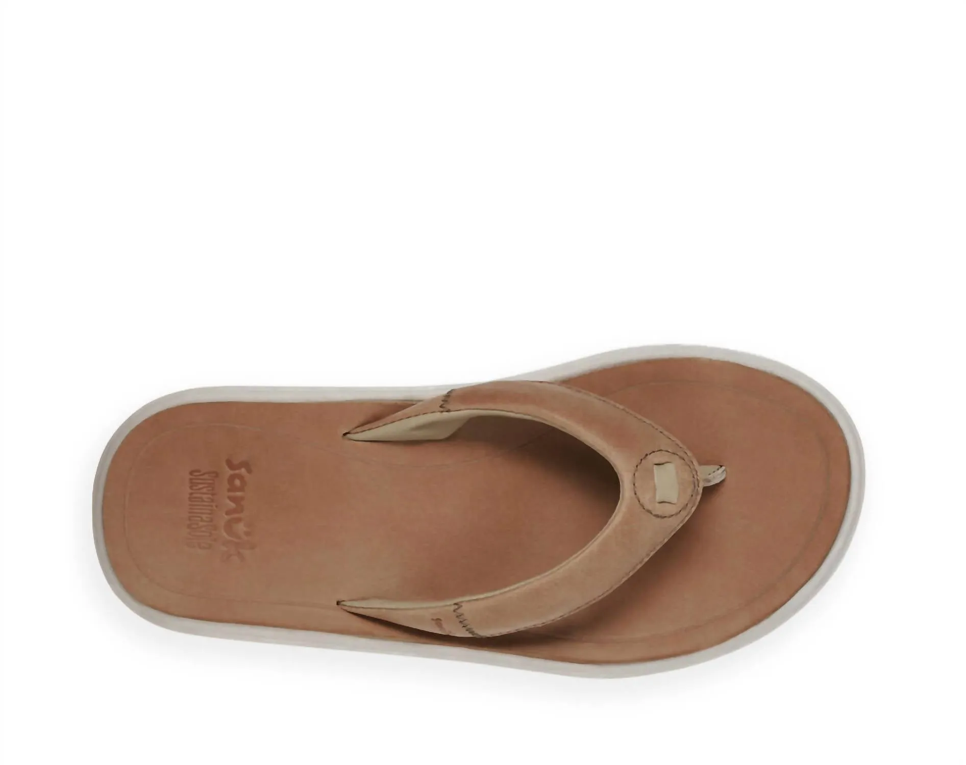 Sanuk Rippah Sustainasole In Tan