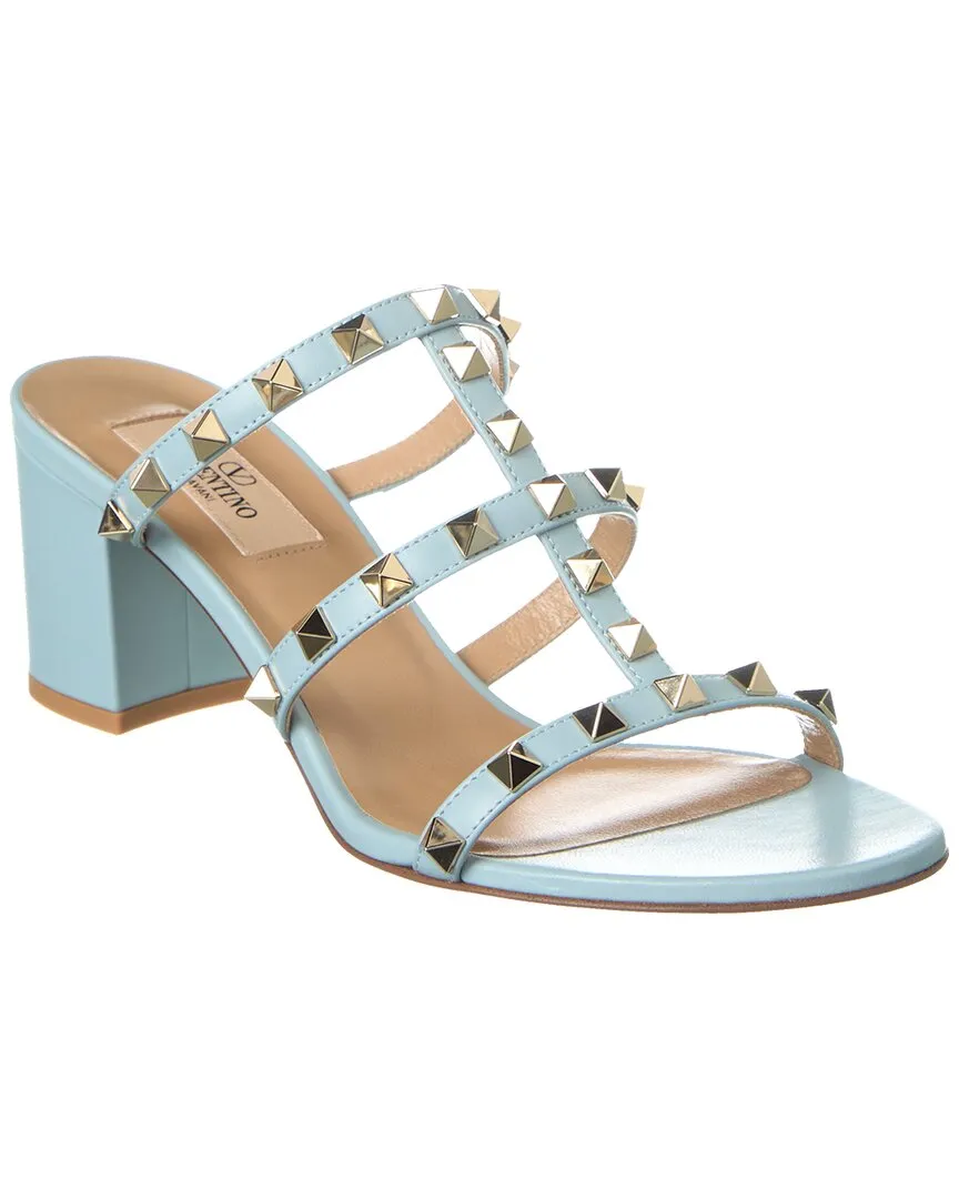Valentino Rockstud Caged 60 Leather Sandal