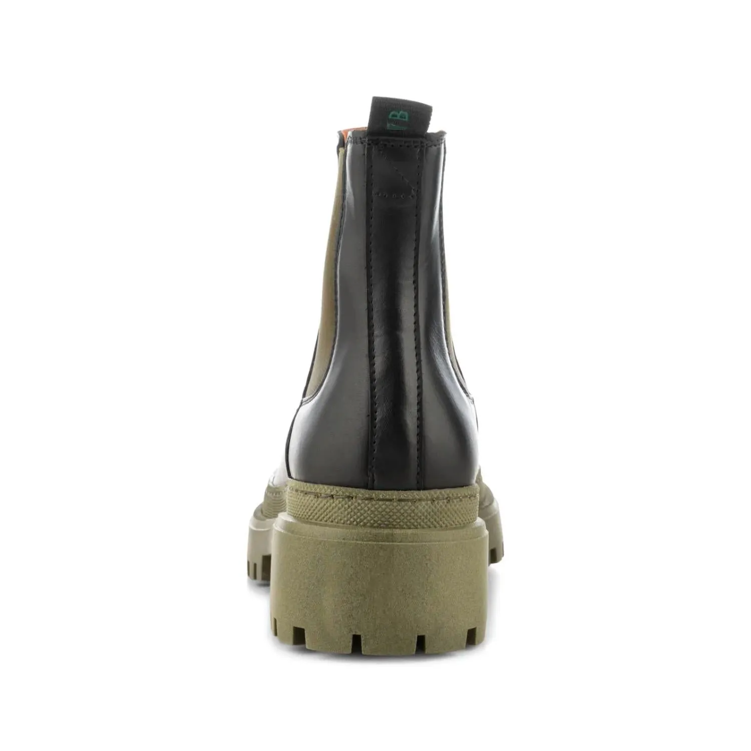 Women's Iona Chelsea Boots In Black Khaki